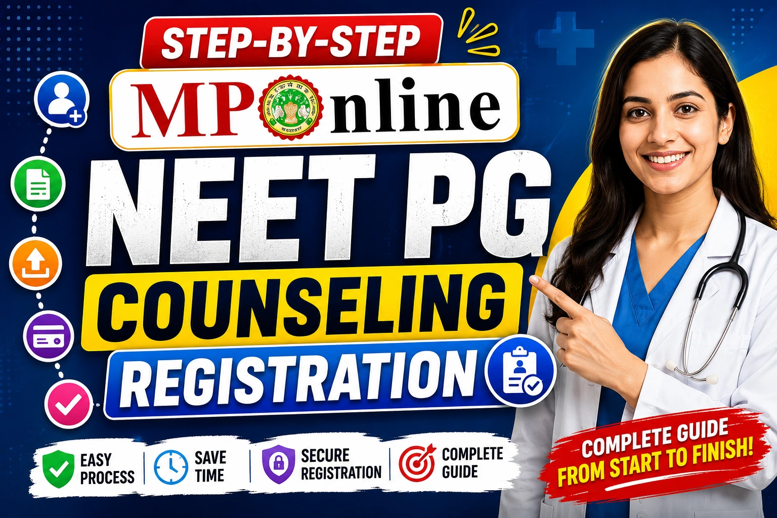 Step-by-step Guide to MPOnline NEET PG Counseling Registration